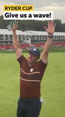 Give us a wave Rory!