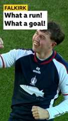 A stunning late winner for Falkirk