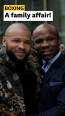 Chris Eubank jr & Snr