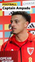 Ethan Ampadu talks about being Wales captain.