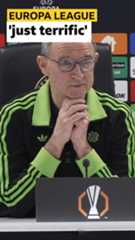 Martin O'Neill reflects on win against Feyenoord