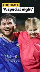 Philip and Stephen Lowry react to their Irish Cup upset over Linfield