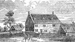 Newton's childhood home of Woolsthorpe Manor, Lincolnshire.