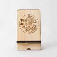 姫路工業高校「桐のスマホスタンド」(丹波)