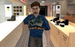 サバイバルホラーADV「Manny's」Switch版が配信！無人島に取り残された漂流者の前に突如現れたファストフード店の秘密とは