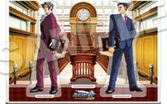 Lemino presents アニマックス朗読劇「逆転裁判」キャストとお揃いの台本を持った成歩堂龍一たちのアクスタなど法廷バトルを熱くするオリジナルグッズが公開！