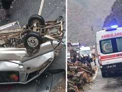 Araç kontrolden çıktı, 3 kişi hayatını kaybetti