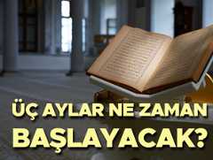 Üç aylar başlangıç tarihi Diyanet takvimi | Üç aylar ne zaman başlıyor 2025, hangi ayda Recep ayı hangi tarihte İşte Recep, Şaban ve Ramazan ayı tarihleri