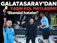 Galatasaraydan Yasin Kol için skandal paylaşımı