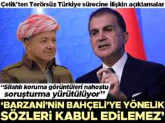 AK Parti Sözcüsü Ömer Çelikten önemli açıklamalar... Barzaninin MHP lideri Bahçeliye yönelik sözleri kabul edilemez