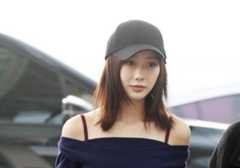 [포토] 에스파 지젤, 당당한 횡단보도 런웨이