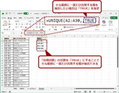 一度だけ出現する値を抽出する