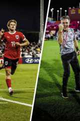 Mehrteiliges Bild von Daniel Posch, Johannes Moser, Hermann Stadler und Jakob Pokorny