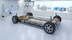 Symbolbild: Akku-Pack eines E-Autos im Labor Symbolbild: Akku-Pack eines E-Autos im Labor.