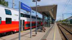 Der Bahnhof Deutsch Wagram