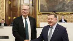 SITZUNG DES STEIRISCHEN LANDTAGS: DREXLER / AMON