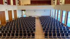 Eine Innenaufnahme vom Stadtsaal Waidhofen an der Thaya.