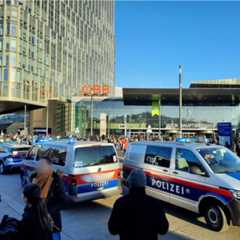 Bombendrohung gegen den Wiener Hauptbahnhof