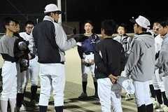 大規模火災を乗り越えた東朋野球クラブナイン【写真：川浪康太郎】