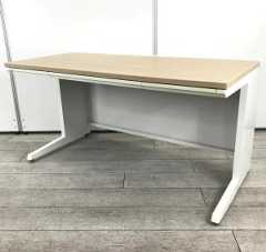 【在庫入替セール品！】【広々1400mm！人気の木目調天板で充実ワーク！】/オススメ(おすすめ) /人気商品【弊社使用欄：A00979869】■オカムラ（okamura）/アドバンス/平机/引出し付き/ナチュラル天板×本体ホワイト