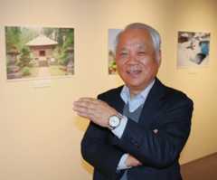 長野県立歴史館の企画展「霊場小菅」に込めた思いを語る特別館長・笹本正治さん