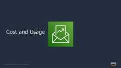 © 2022, Amazon Web Services, Inc. or its Affiliates.Cost and Usage 