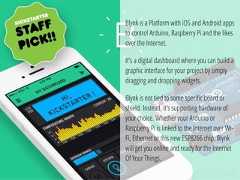 31 / 44Blynk is a Platform with iOS and Android appsto control Arduino, Raspberry Pi and the likesover the Internet.It's a digital dashboard where you can build agraphic interface for your project by simplydragging and dropping widgets.Blynk is not tied to some specific board orshield. Instead, it's supporting hardware ofyour choice. Whether your Arduino orRaspberry Pi is linked to the Internet over Wi-Fi, Ethernet or this new ESP8266 chip, Blynkwill get you online and ready for the InternetOf Your Things. 