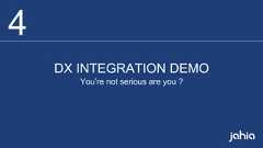 DX INTEGRATION DEMOYou’re not serious are you ? 