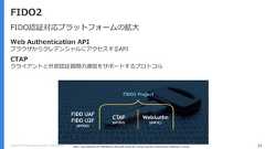 Copyright (C) 2018 Yahoo Japan Corporation. All Rights Reserved. 25FIDO2FIDO認証対応プラットフォームの拡大Web Authentication APIブラウザからクレデンシャルにアクセスするAPICTAPクライアントと外部認証器間の通信をサポートするプロトコルhttps://www.slideshare.net/FIDOAlliance/fido-psd2-solving-the-strong-customer-authentication-challenge-in-europe 