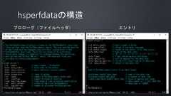 プロローグ（ファイルヘッダ） エントリ 