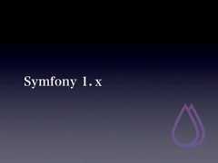 Symfony 1.ｘ 