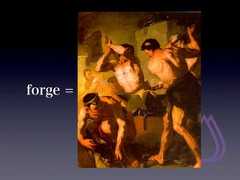 forge = 鍛造する 