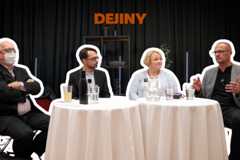 Jaroslav Valent, Tünde Lengyelová, Gabriel Bianchi a Pavol Prokop v podcaste Dejiny.