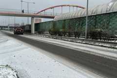 V Bratislavskom kraji sú cesty nižších tried zľadovatené