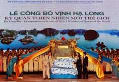 Ha Long receives the title of the New 7 Wonders of Nature - ảnh 1