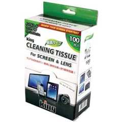 レンズ/液晶クリーニングティッシュ 100枚入り PSCL100