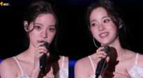 春天开幕式晚会现场 欧阳娜娜演唱《春风吹》