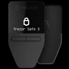 Trezor Safe 3 - Cosmic Black