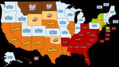 Favorite Snack by State