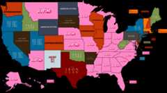 Favorite Oscar Movie by State