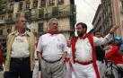 Fotos de los seis viajes de Vargas Llosa a Navarra.