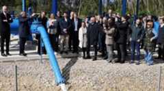 María Chivite inaugura la ampliación de la primera fase del Canal de Navarra