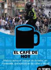 Maduro aplica el 'manual de dictador' en Venezuela, con ejército en las calles y cárcel para opositores