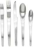 Georg Jensen Arne Jacobsen 5-piece Steel Cutlery Set by Georg Jensen