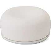 無印良品 アロマストーン 皿付・白 直径65×30mm 02868284