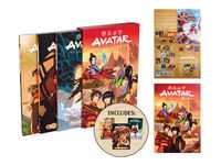 Cover image for Avatar: The Last Airbender--Fire and Family Treasury Boxed Set TPB