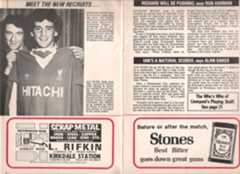 Meet the new recruits - Anfield Review in 1980