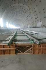 開業近づく北大阪急行電鉄の延伸、トンネル工事の現場