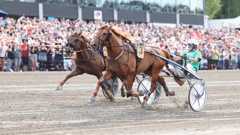 V.G. Voitto kruunattiin ravikuninkaaksi Jyväskylässä heinäkuussa.