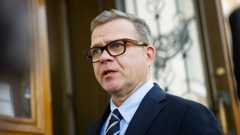 Pääministeri Petteri Orpo kuvattuna syyskuun alussa Eteläesplanadilla.